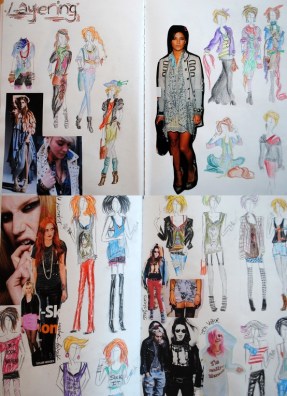Fashion Sketches No 1