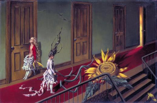 Eine Kleine Nachtmusik 1943 by Dorothea Tanning 1910-2012